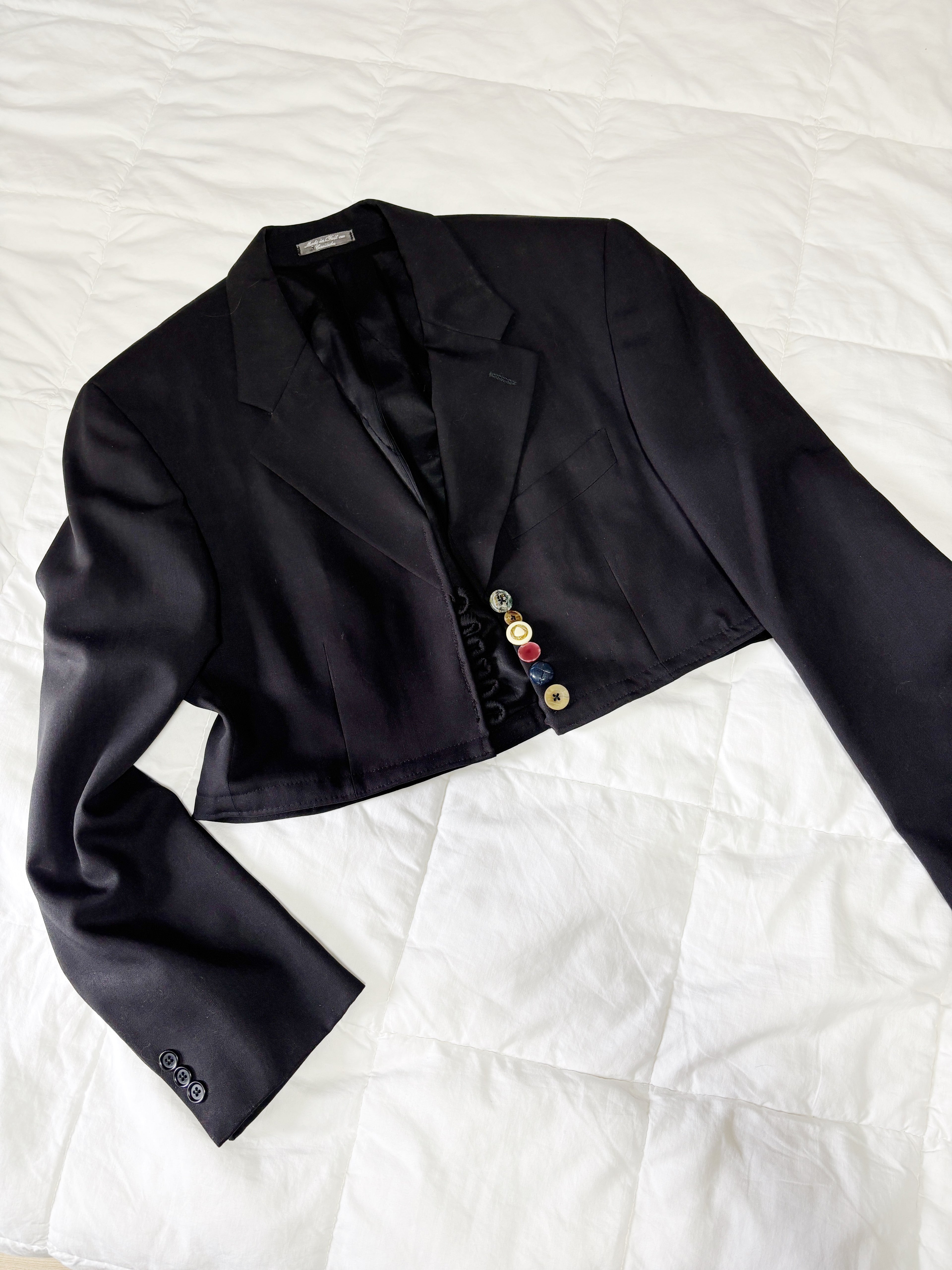 The Mismatch Blazer - Black