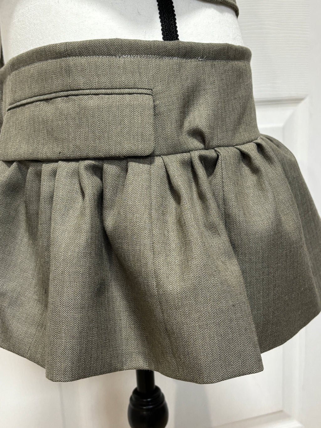 The Apron Skirt Blazer - Beige
