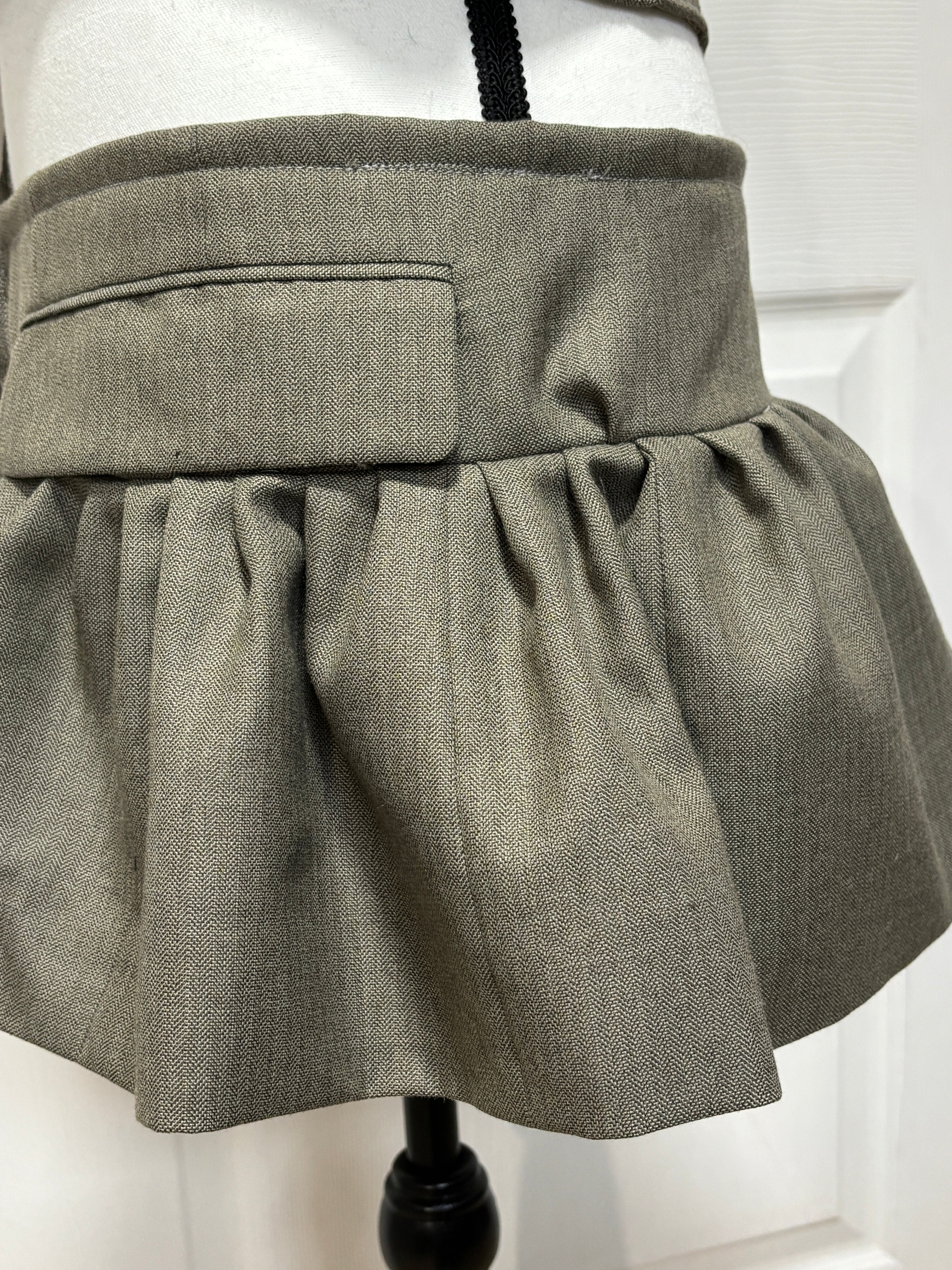 The Apron Skirt Blazer - Beige