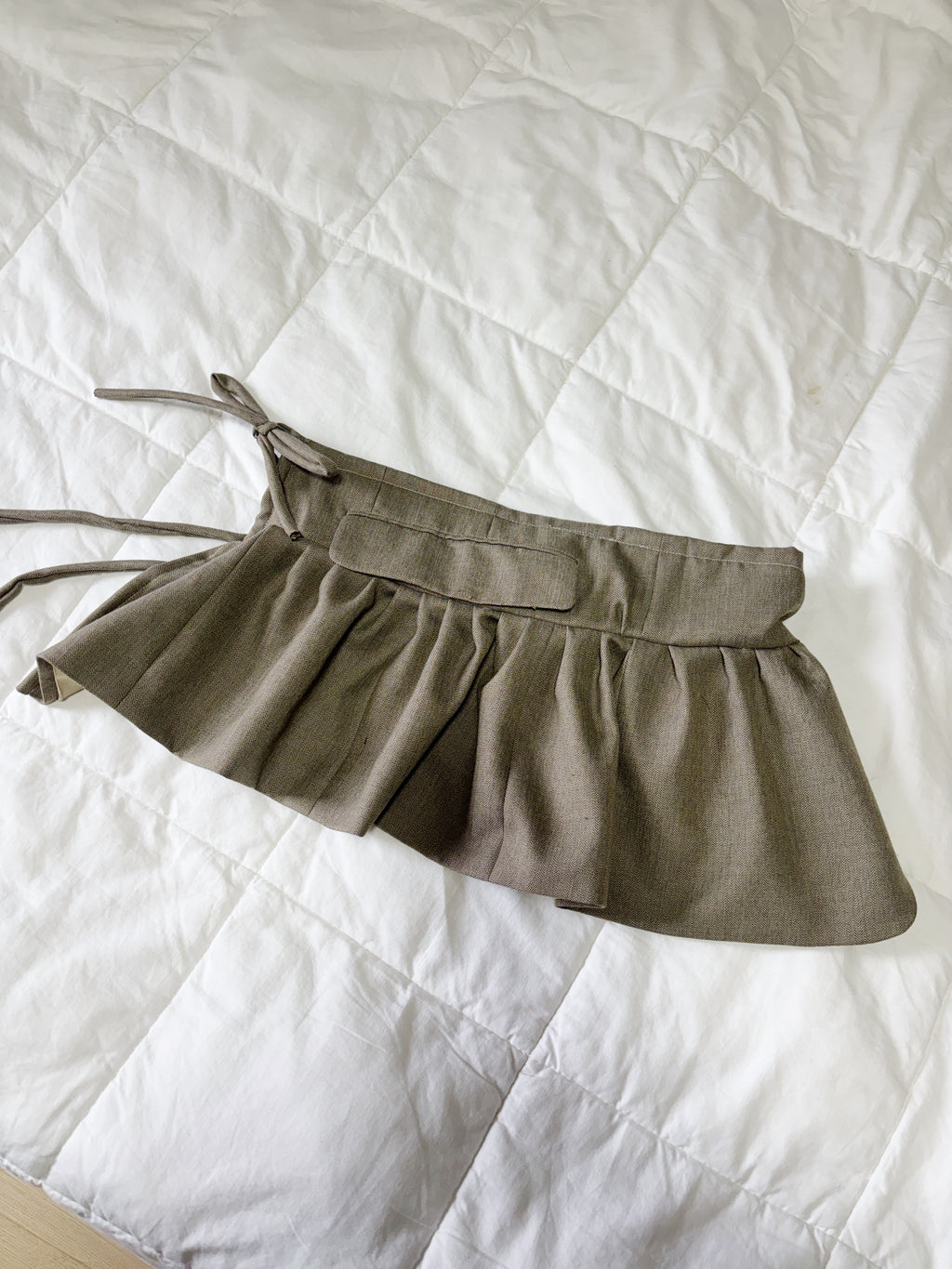 The Apron Skirt Blazer - Beige