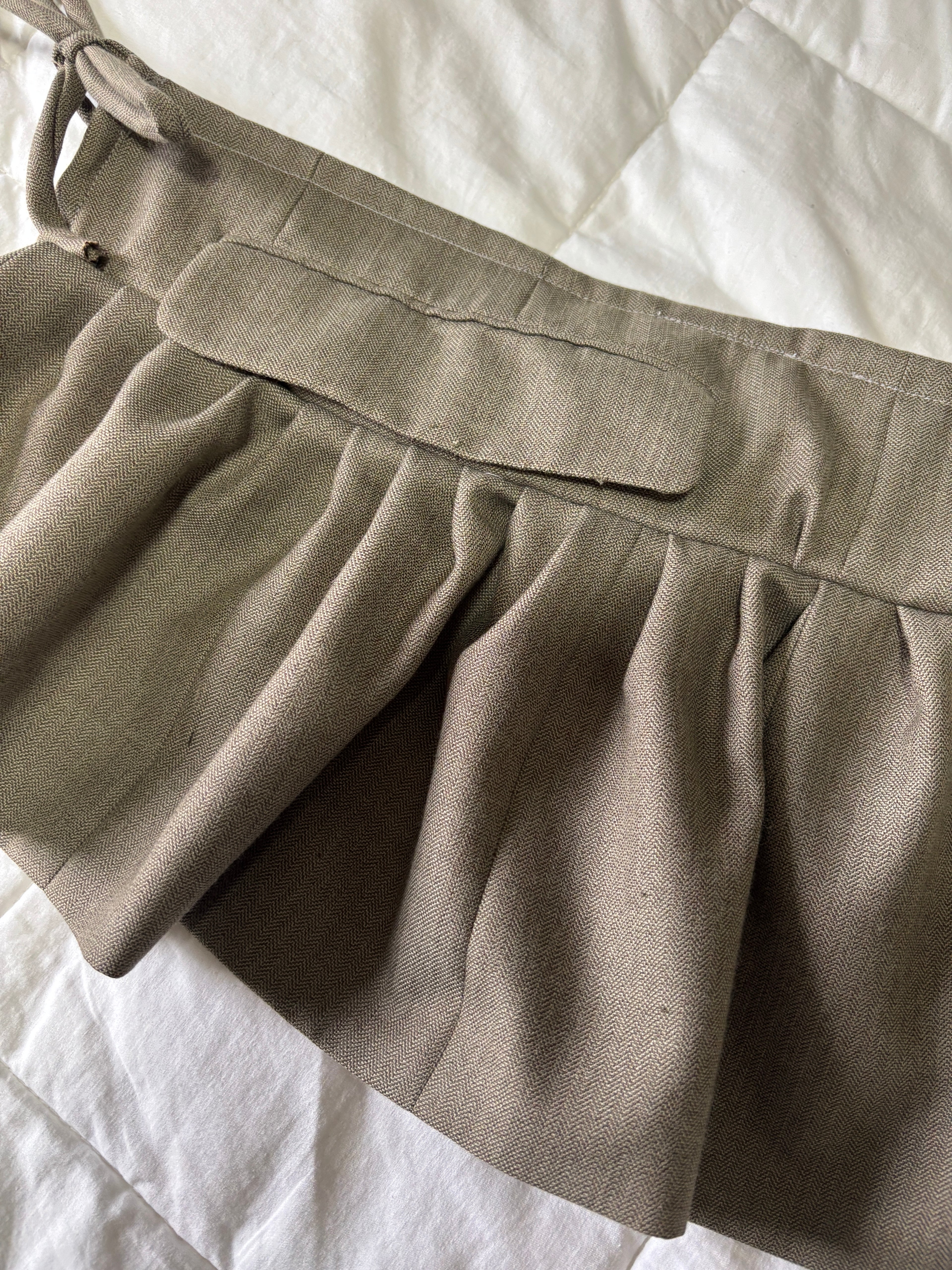 The Apron Skirt Blazer - Beige