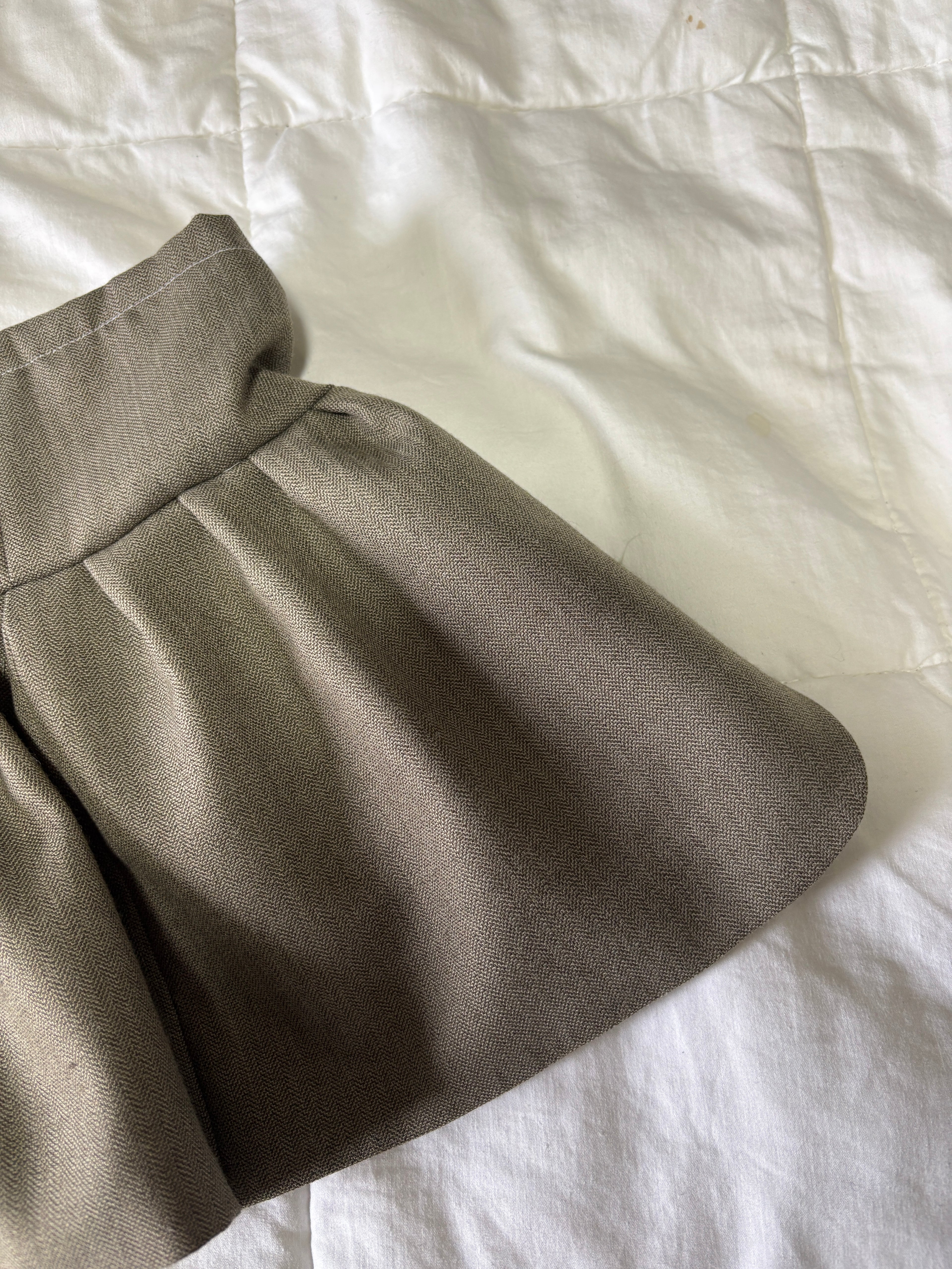 The Apron Skirt Blazer - Beige