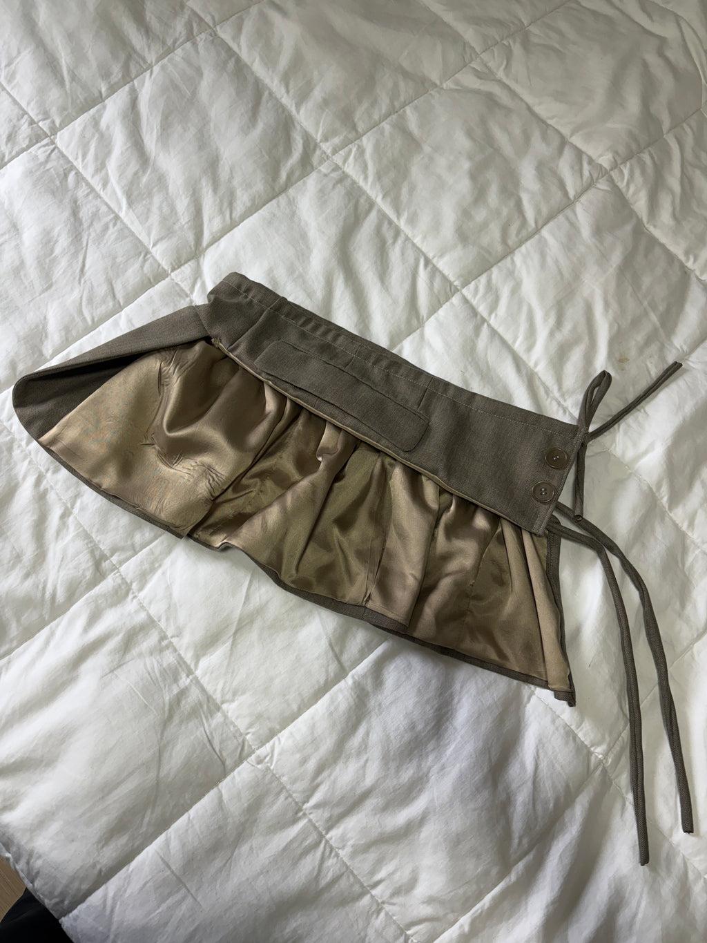 The Apron Skirt Blazer - Beige