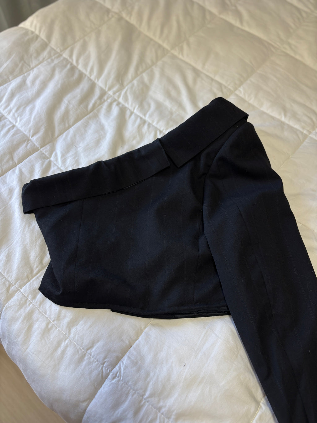 The Offset Blazer - Black