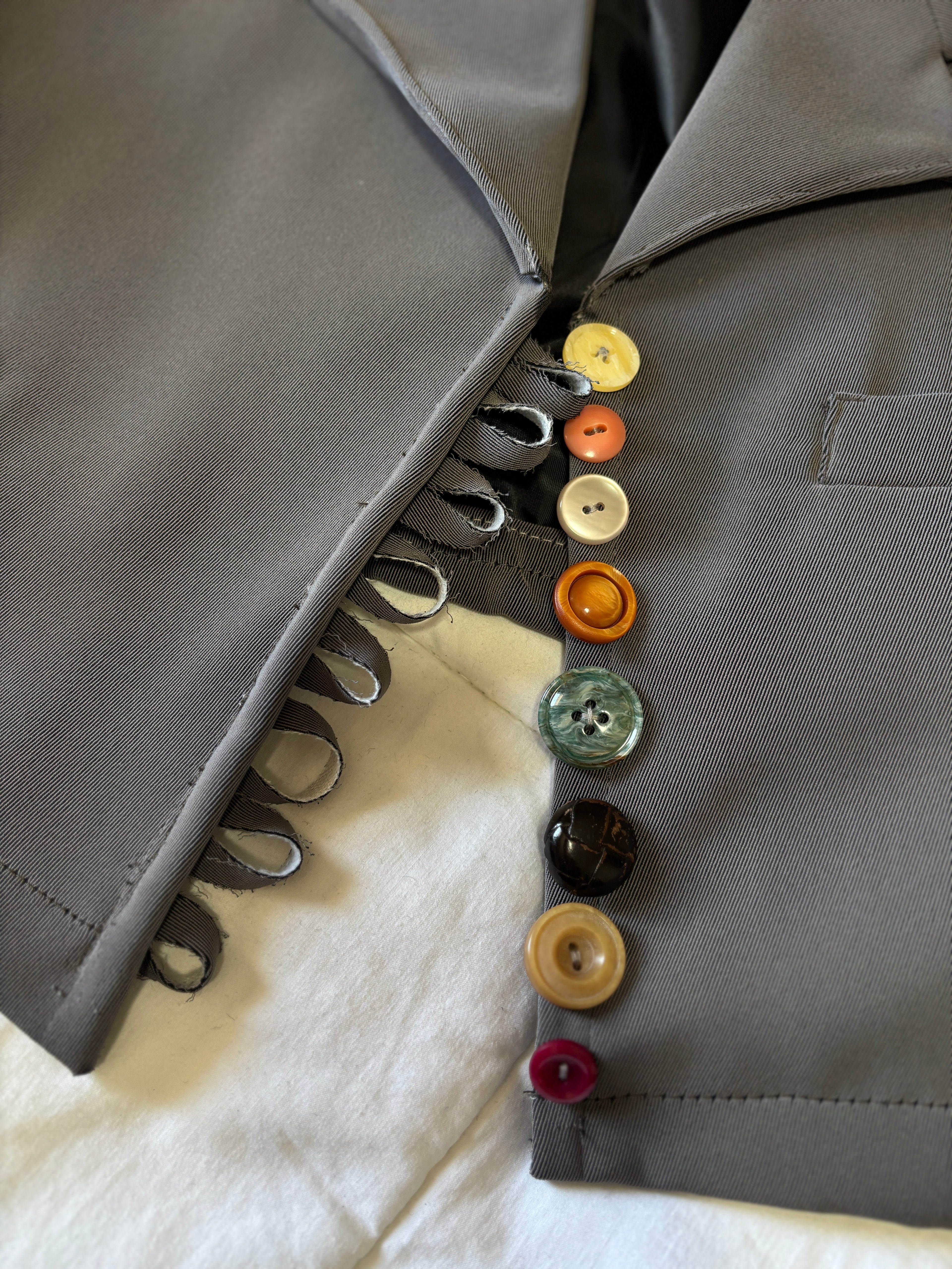 The Mismatch Blazer - Grey